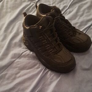 Men's Black Athletic High-Tops